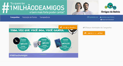 Desktop Screenshot of amigosdobaleia.org.br